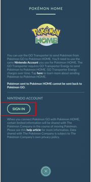 pokemon home nintendo online